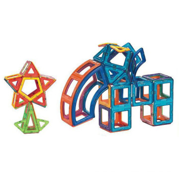 Jouets éducatifs magnétiques collent des blocs de construction magnétiques